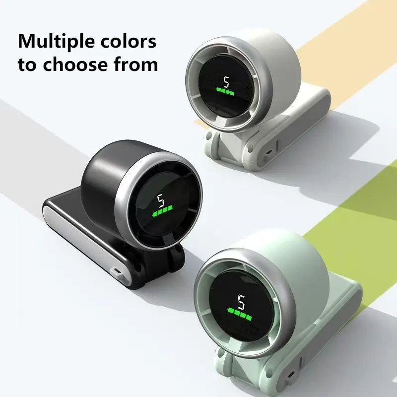 Hand-folding high-speed turbine fan