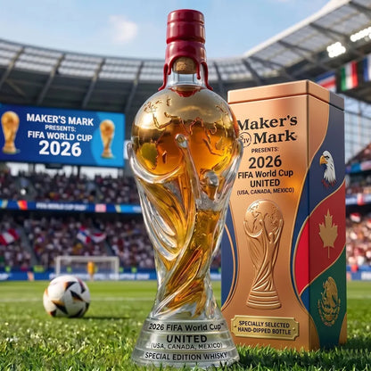 🔥Limited Edition, Only 100 Sets Left! - 2026 World Cup Special Edition Whisky Bottle