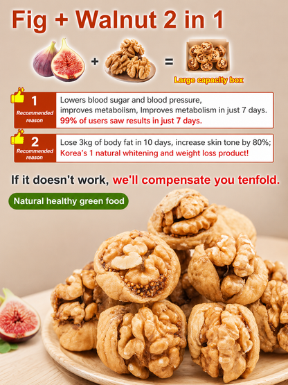 🌰 SUGAR-FREE FIG STUFFED WALNUTS
