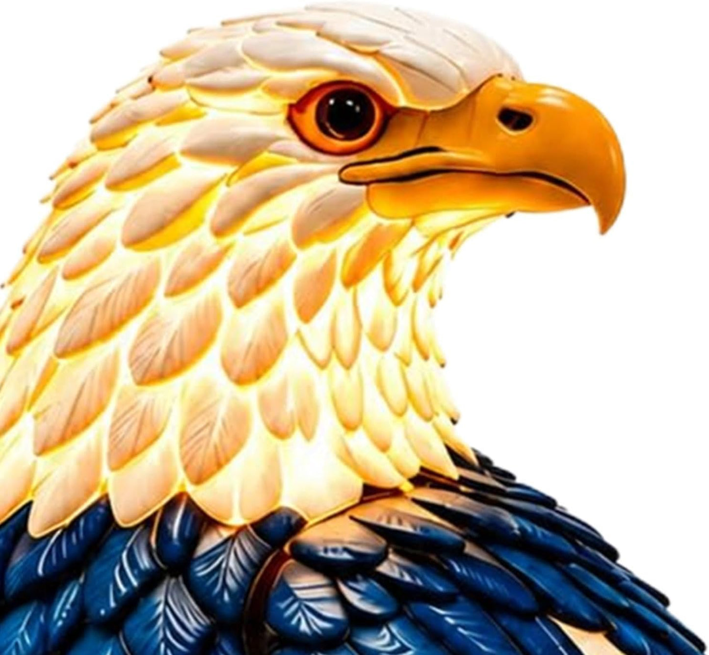 ⚡️Independence Day 49% OFF🦅🌙U.S. 250th Eagle Stained Glass Table Lamp✨
