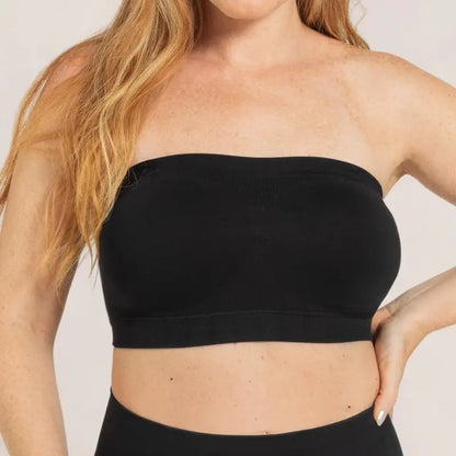 BUY 2 GET 1 FREE✨ Convertible Strapless Bandeau Bra with Wireless Comfort, Anti-Slip Grip 👍Suitable for All Body Types