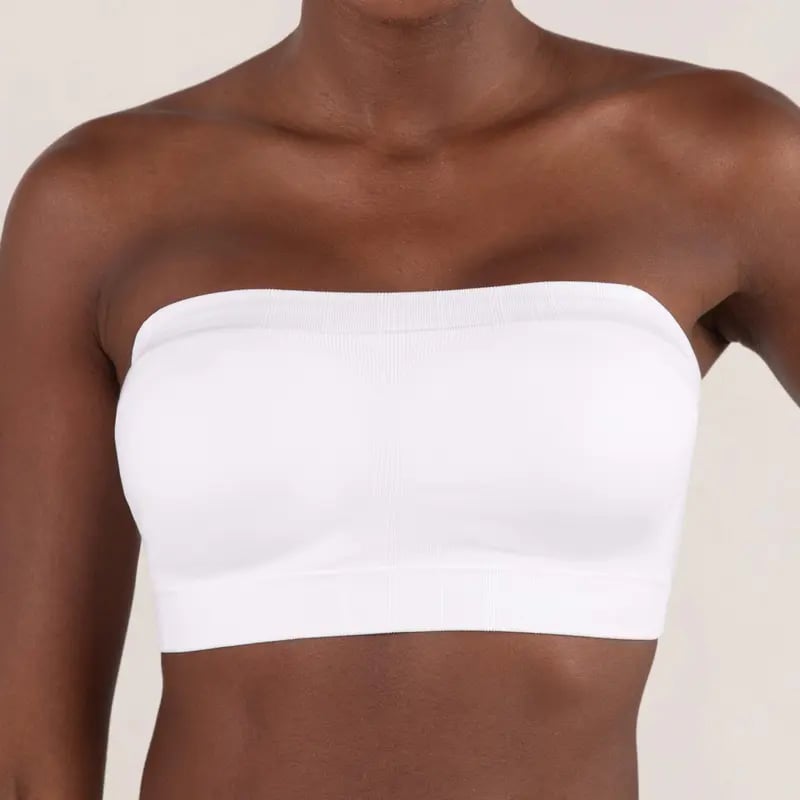 BUY 2 GET 1 FREE✨ Convertible Strapless Bandeau Bra with Wireless Comfort, Anti-Slip Grip 👍Suitable for All Body Types