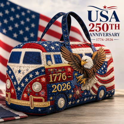 🇺🇸250th Anniversary Eagle Duffel Bag – 1776-2026 Limited Edition Patriotic Travel Bag