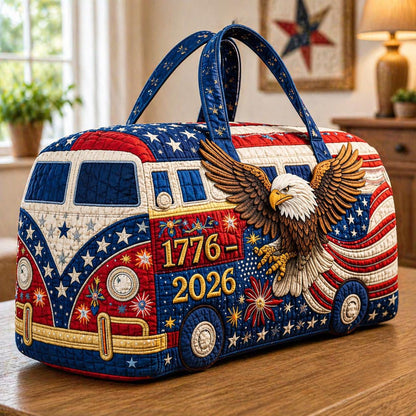 🇺🇸250th Anniversary Eagle Duffel Bag – 1776-2026 Limited Edition Patriotic Travel Bag