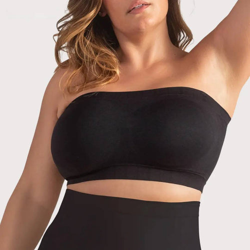 BUY 2 GET 1 FREE✨ Convertible Strapless Bandeau Bra with Wireless Comfort, Anti-Slip Grip 👍Suitable for All Body Types