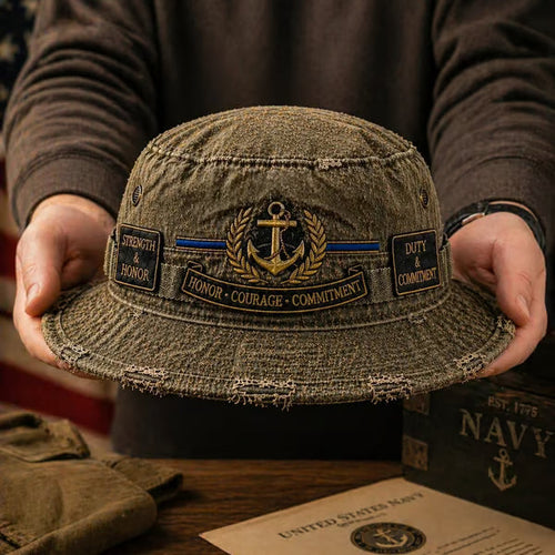 🏆 "Honor · Courage · Commitment" Boonie Hat