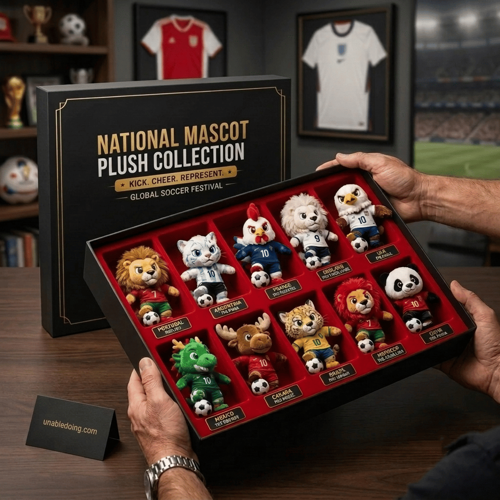 🌍⚽ 2026 International Mascot Soccer Stars Plush Doll Collection 🏆