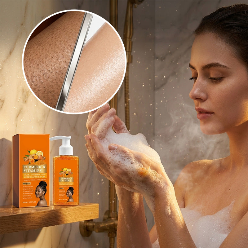 🔥Day Sale 50% OFF|Turmeric Vitamin C Scrub Body Wash